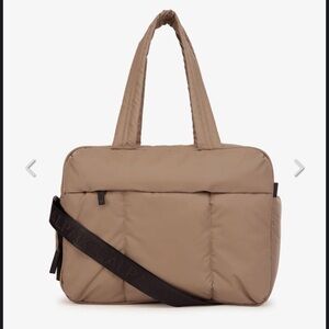 Calpak Luka duffel in chocolate